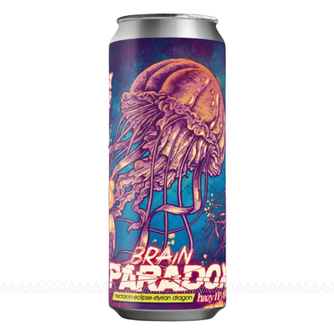 Alea Brain Paradox Hazy IPA Beer 500ml
