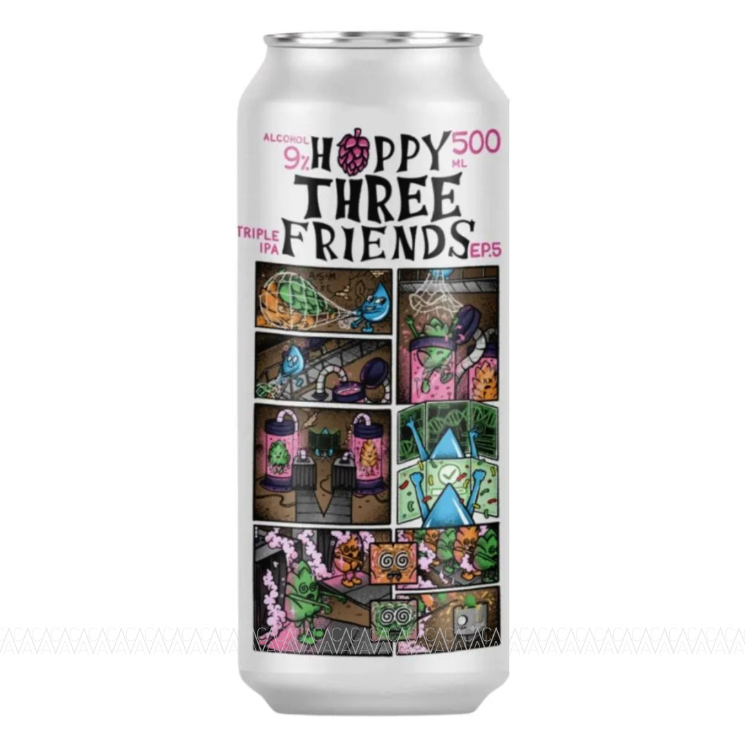 Alea Hoppy Three Friends Episode 5 Triple IPA Beer 500ml Alea Hoppy Three Friends Episode 5 Triple IPA Beer 500ml