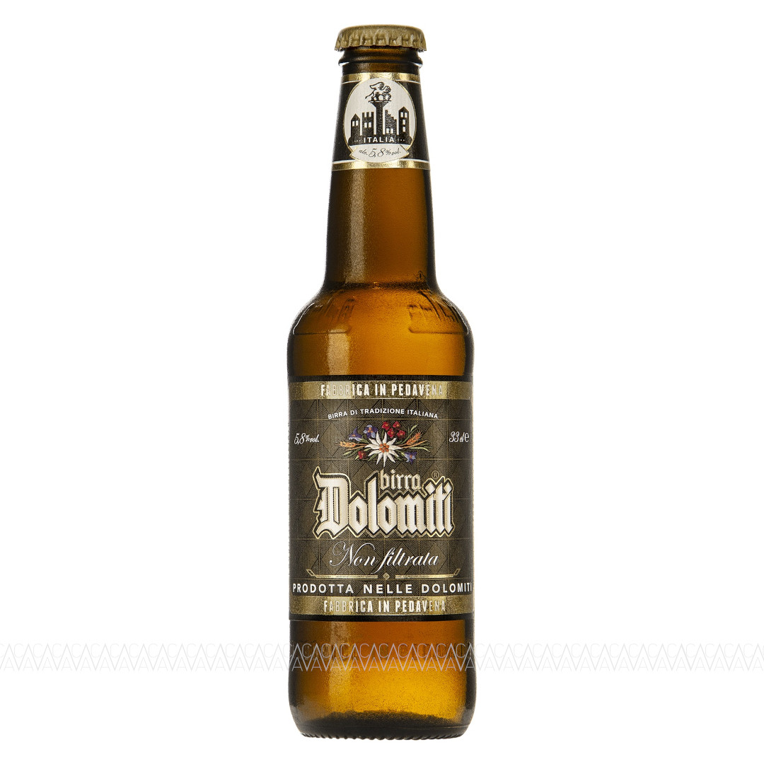 Birra Dolomiti Non Filtrata Beer 330ml