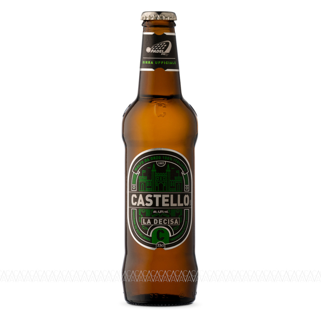 Castello La Decisa Premium Lager Beer 330ml