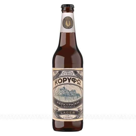 Κερκυραϊκή Ζυθοποιία Ζύθος Κορυφώ Lager Beer 500ml