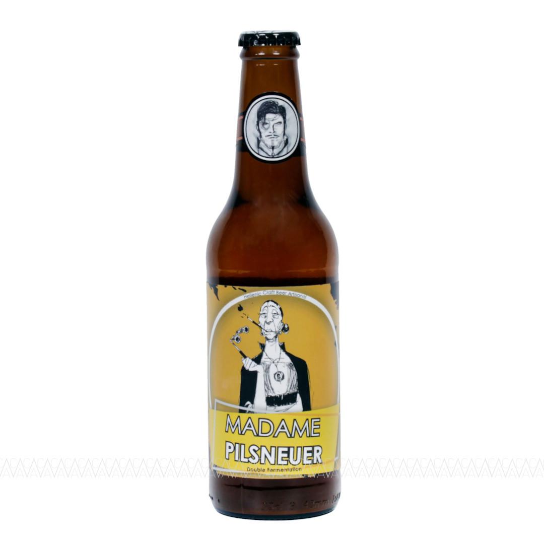 Noble Men Madame Pilsneuer Citra Hops Pils Beer 330ml