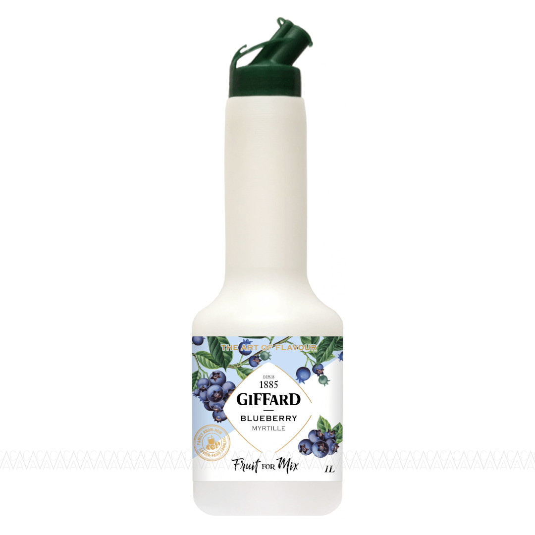 Giffard Fruit for Mix Puree Blueberry (Πουρές Μύρτιλο) 1L