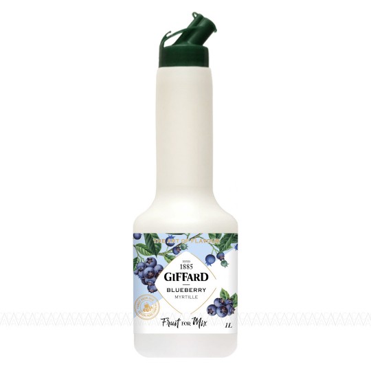Giffard Fruit for Mix Puree Blueberry (Πουρές Μύρτιλο) 1L