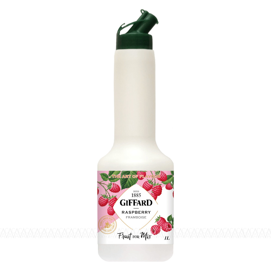 Giffard Fruit for Mix Puree Raspberry (Πουρές Βατόμουρο) 1L
