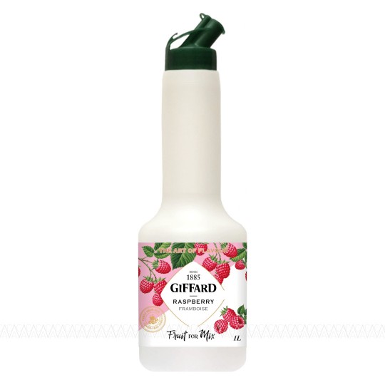 Giffard Fruit for Mix Puree Raspberry (Πουρές Βατόμουρο) 1L
