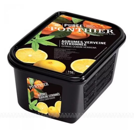 Ponthier Κατεψυγμένος Πουρές Citrus Lemon Verbena (Εσπεριδοειδή & Λουίζα) 1kg