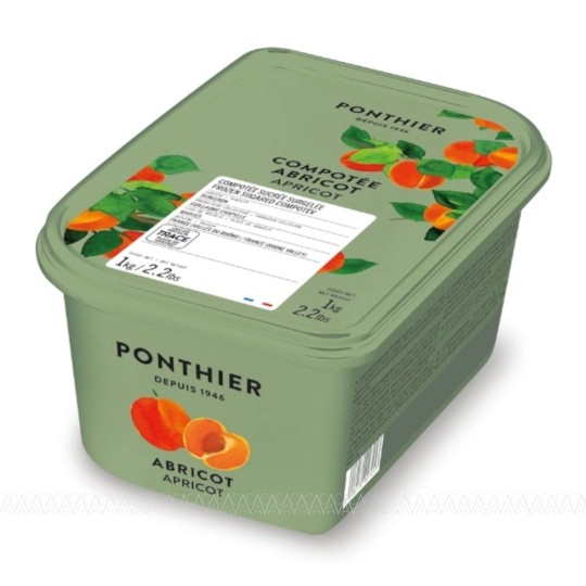 Ponthier Κατεψυγμένο Κομποτέ Apricot (Βερίκοκο) 1kg 