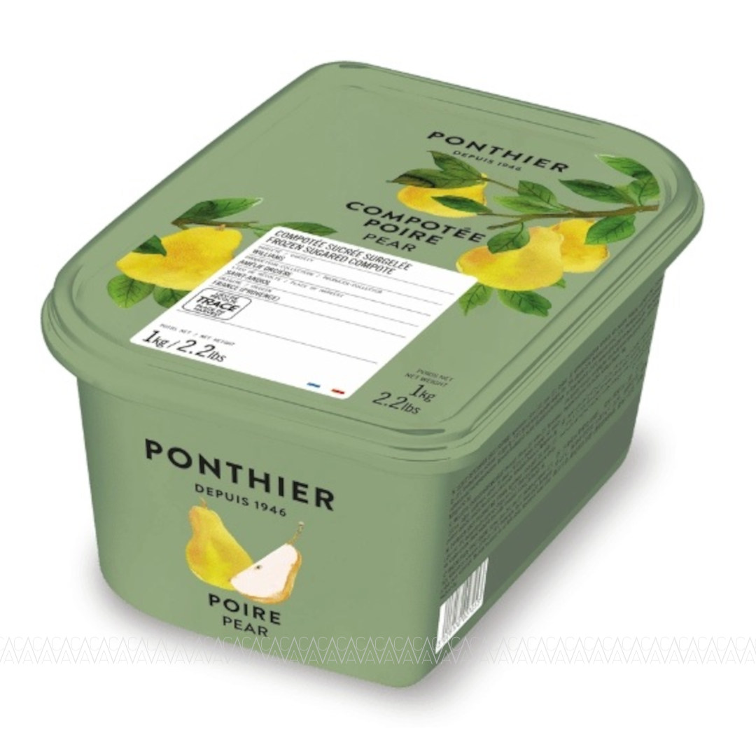 Ponthier Κατεψυγμένο Κομποτέ Pear (Αχλάδι) 1kg 