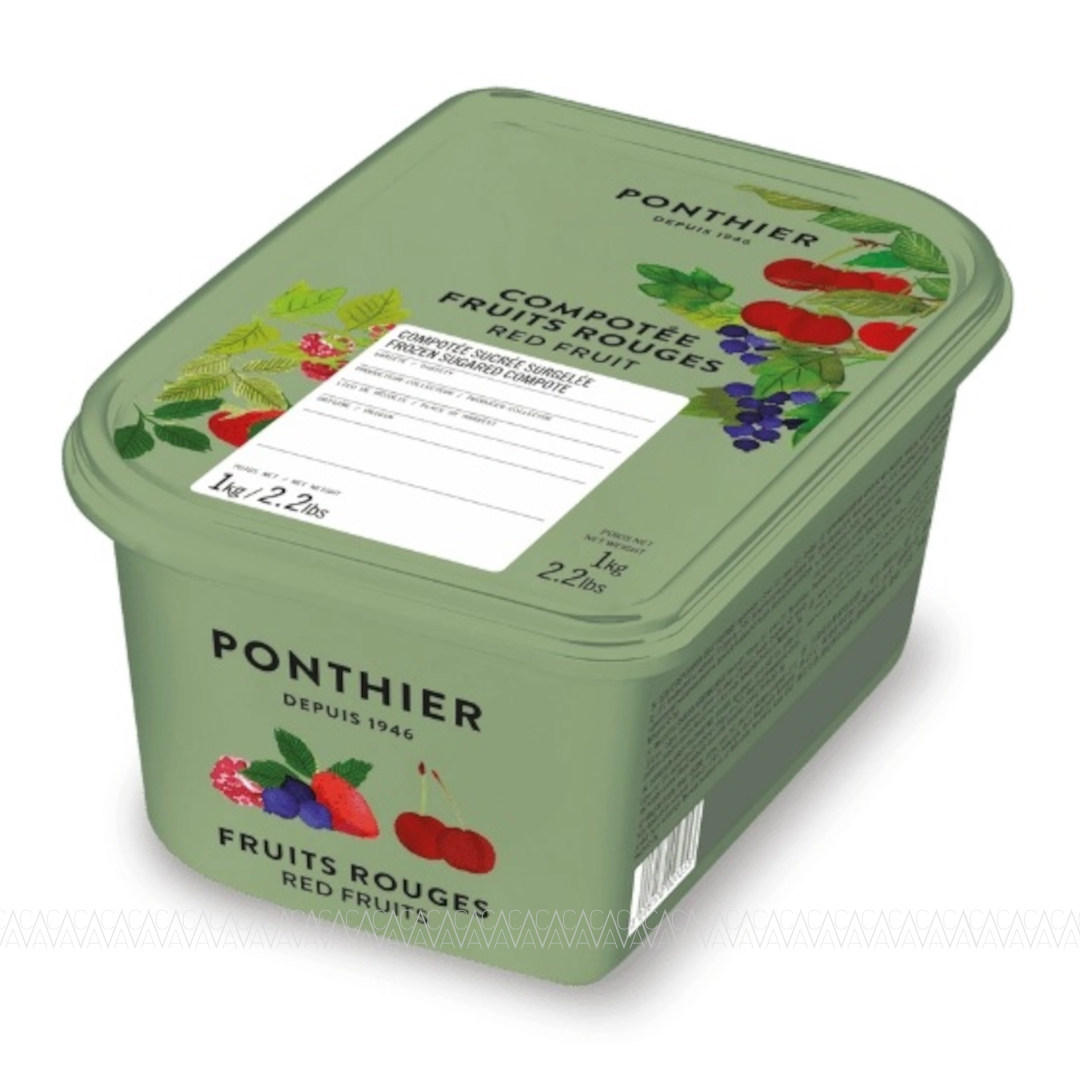 Ponthier Κατεψυγμένο Κομποτέ Red Fruits (Κόκκινα Φρούτα) 1kg 