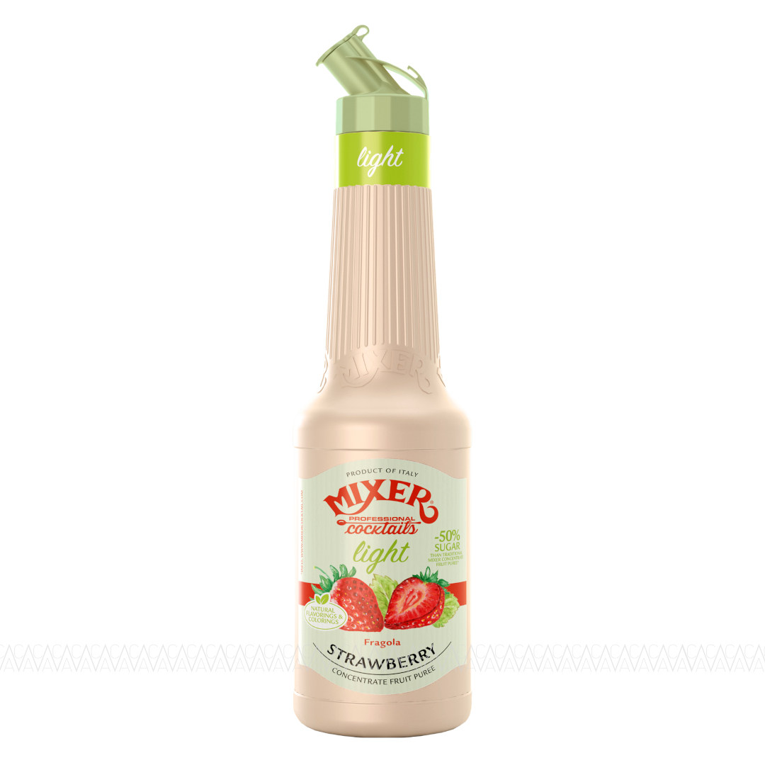 Mixer Πουρές Strawberry (Φράουλα) Light 1L
