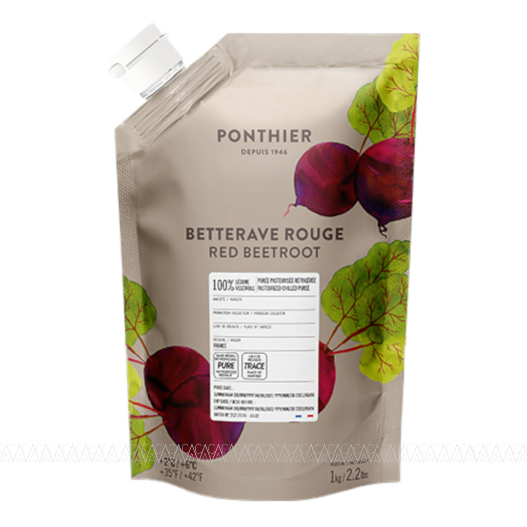 Ponthier Chilled Πουρές Συντήρησης Beetroot 100% (Παντζάρι) 1kg Ponthier Chilled Πουρές Συντήρησης Beetroot 100% (Παντζάρι) 1kg
