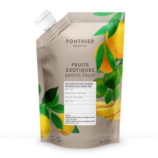 Ponthier Chilled Πουρές Συντήρησης Exotic Fruits (Εξωτικά Φρούτα) 1kg