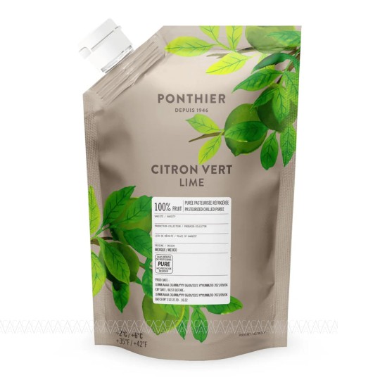 Ponthier Chilled Πουρές Συντήρησης Lime 100% (Λάιμ) 2.5Kg