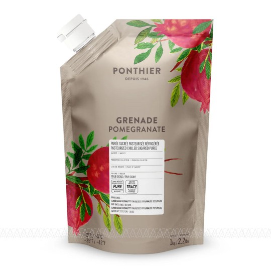 Ponthier Chilled Πουρές Συντήρησης Pomegranate (Ρόδι) 1kg