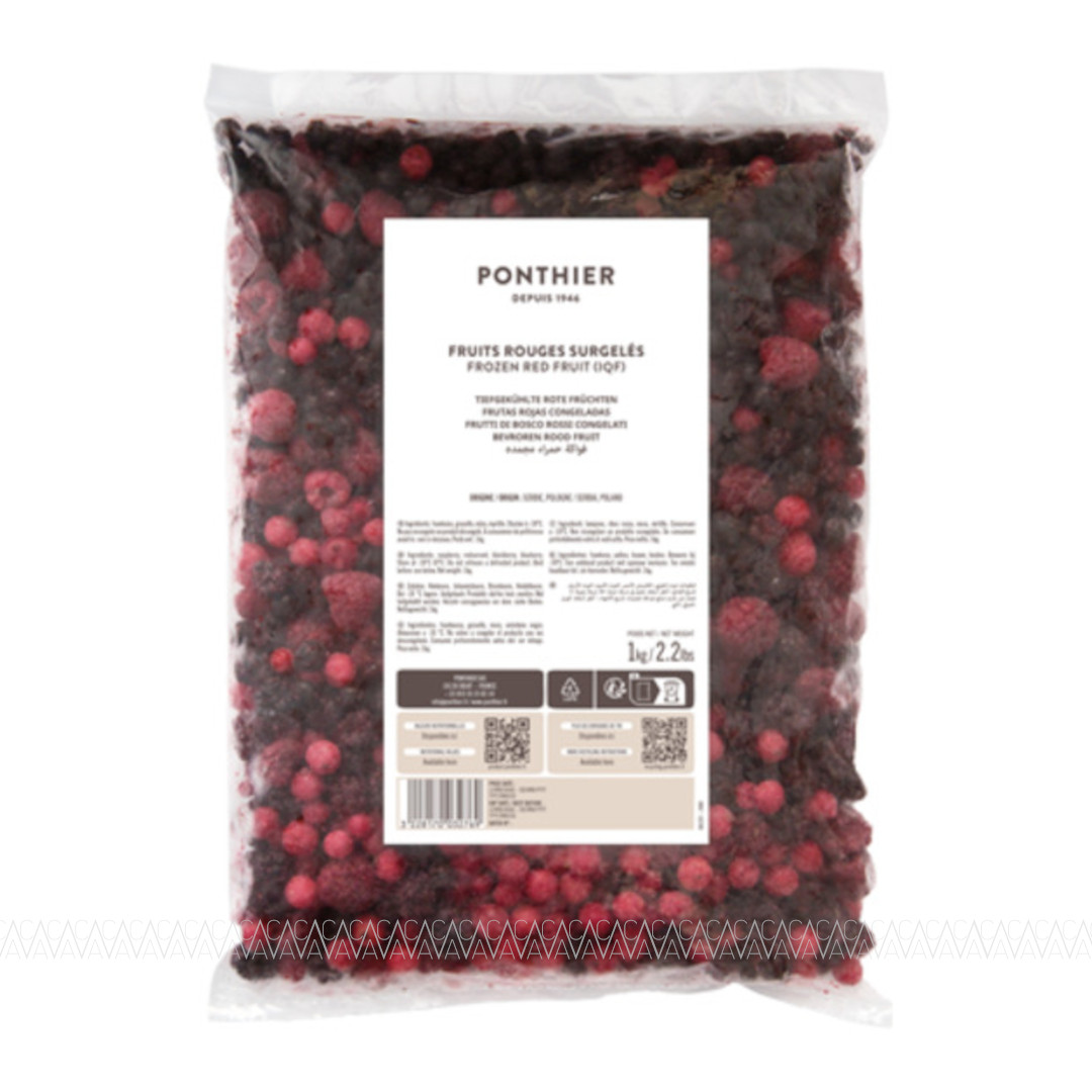 Ponthier Frozen Mixed Red Fruits (Κατεψυγμένα Φρούτα του Δάσους) 1kg Ponthier Frozen Mixed Red Fruits (Κατεψυγμένα Φρούτα του Δάσους) 1kg