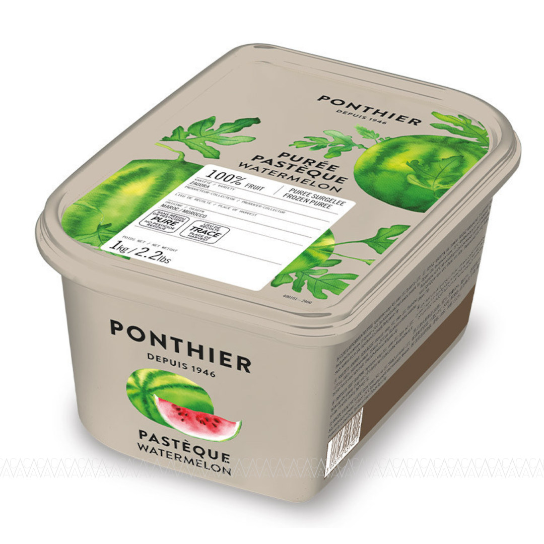 Ponthier Κατεψυγμένος Πουρές Watermelon 100% (Καρπούζι) 1kg Χωρίς Ζάχαρη Ponthier Κατεψυγμένος Πουρές Watermelon 100% (Καρπούζι) 1kg Χωρίς Ζάχαρη
