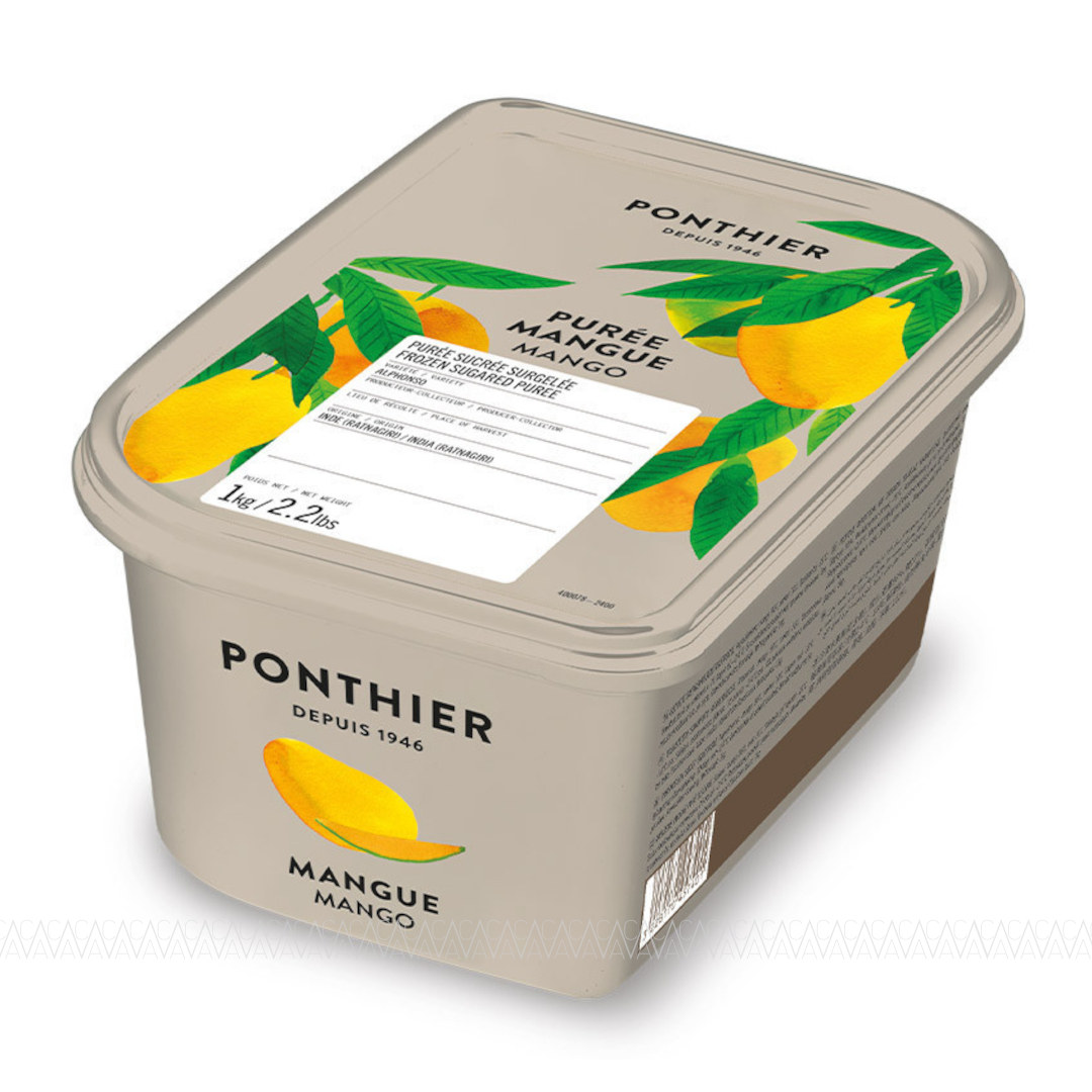 Ponthier Κατεψυγμένος Πουρές Mango (Μάνγκο) 1kg