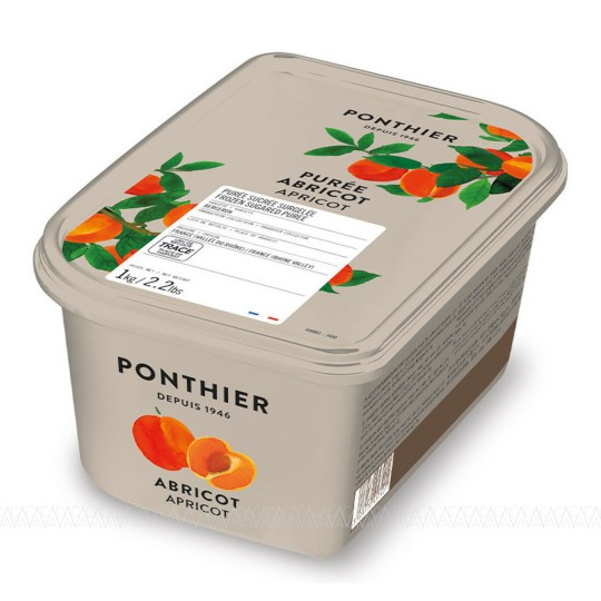 Ponthier Κατεψυγμένος Πουρές Apricot (Βερίκοκο) 1kg
