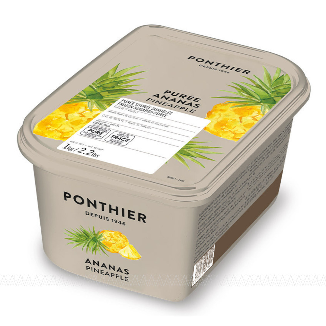 Ponthier Κατεψυγμένος Πουρές Pineapple (Ανανάς) 1kg