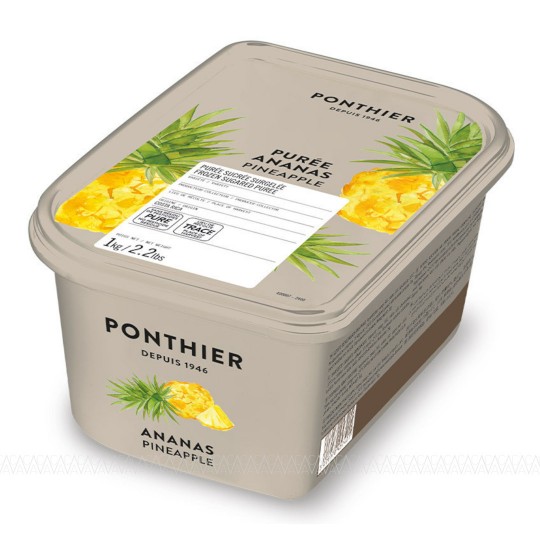 Ponthier Κατεψυγμένος Πουρές Pineapple (Ανανάς) 1kg