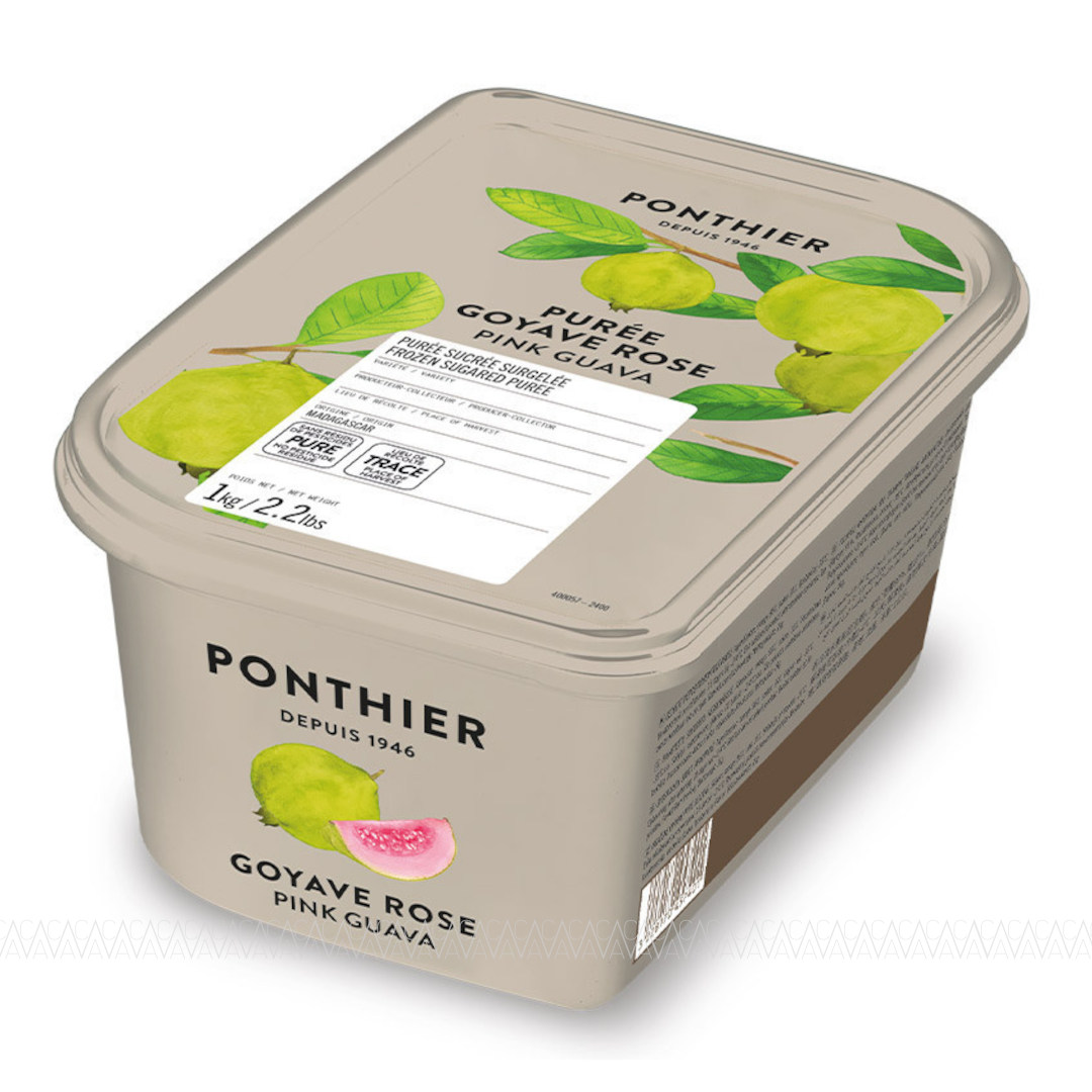 Ponthier Κατεψυγμένος Πουρές Guava (Γκουάβα) 1kg