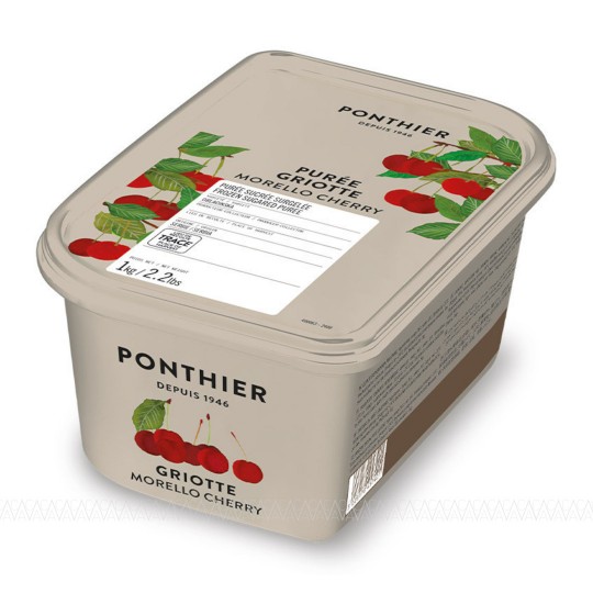 Ponthier Κατεψυγμένος Πουρές Morello Cherry (Βύσσινο) 1kg