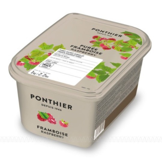 Ponthier Κατεψυγμένος Πουρές Raspberry (Βατόμουρο) 1kg