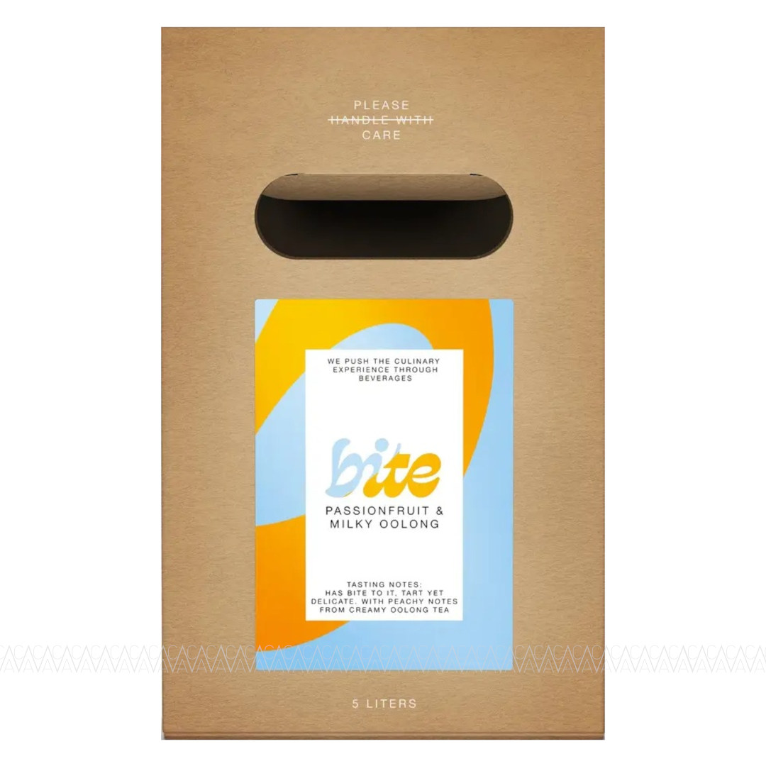 Bite Organic Σιρόπι Passionfruit & Milky Oolong Bag In Box Ασκός 5L Bite Organic Σιρόπι Passionfruit & Milky Oolong Bag In Box Ασκός 5L