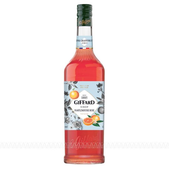 Giffard Σιρόπι Pink Grapefruit (Ροζ Γκρέιπφρουτ) 1L
