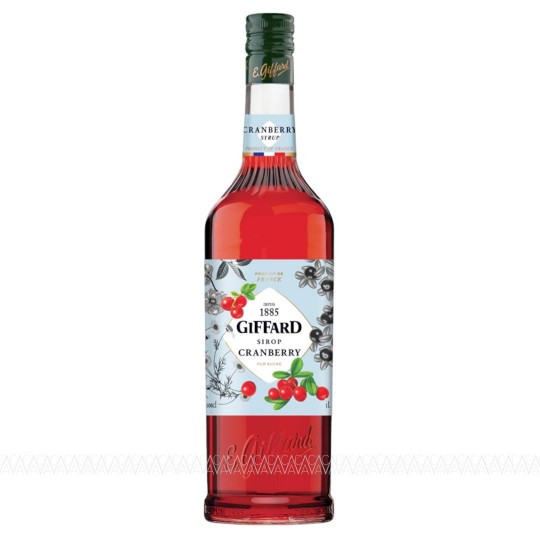 Giffard Σιρόπι Cranberry (Κράνμπερι) 1L