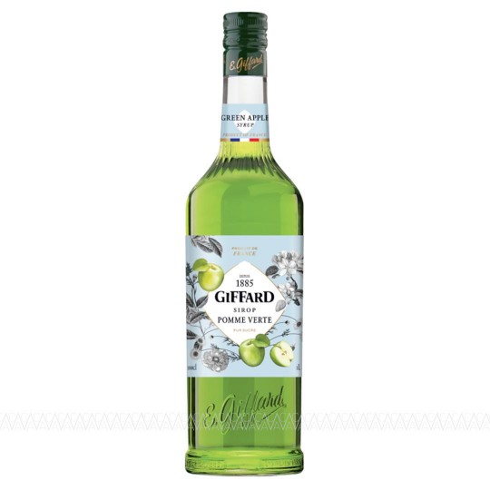 Giffard Σιρόπι Green Apple (Πράσινο Μήλο) 1L