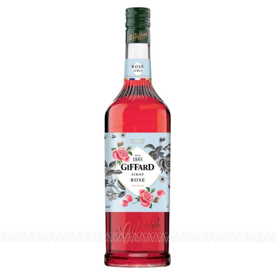 Giffard Σιρόπι Rose (Τριαντάφυλλο) 1L