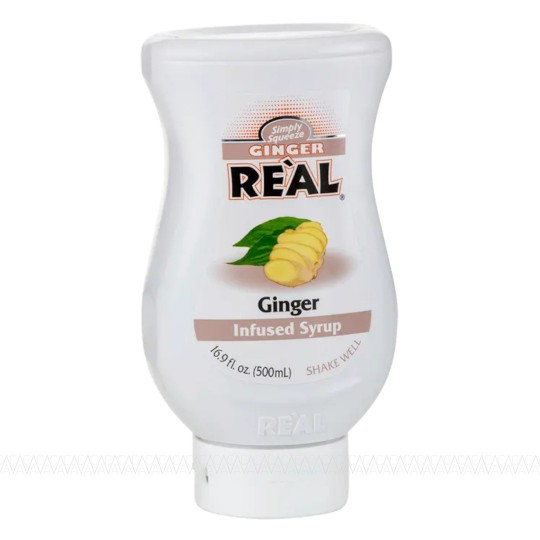 Real Ginger Syrup (Σιρόπι Τζίντζερ) 500ml