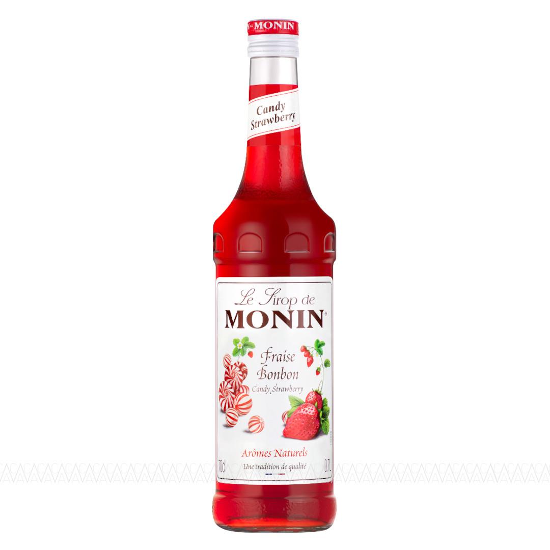 Monin Σιρόπι Strawberry Candy (Φράουλα Ζαχαρωτό) 700ml
