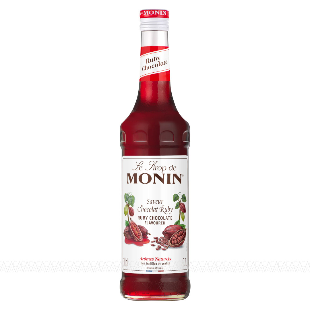 Monin Σιρόπι Ruby Chocolate (Ρουμπινί Σοκολάτα) 700ml Monin Σιρόπι Ruby Chocolate (Ρουμπινί Σοκολάτα) 700ml