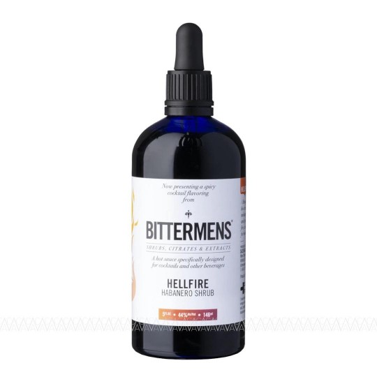 Bittermens Hellfire Habanero Shrub Bitters 44% alc. 146ml