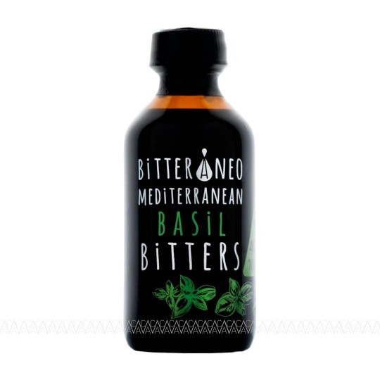 Bitteraneo Mediterranean Basil Bitters 40% alc. 100ml
