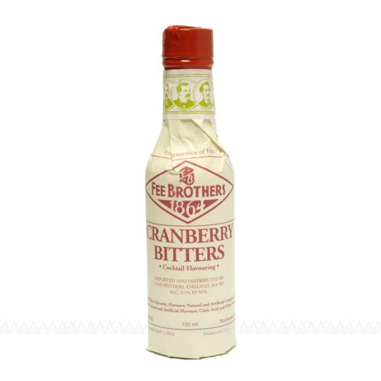 Fee Brothers Cranberry Bitters 4.1% alc. 150ml