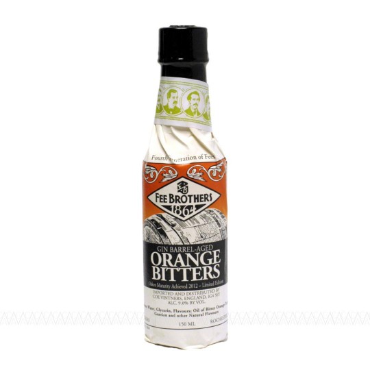 Fee Brothers Gin Barrel Aged Orange Bitters 9% Alc. 150ml