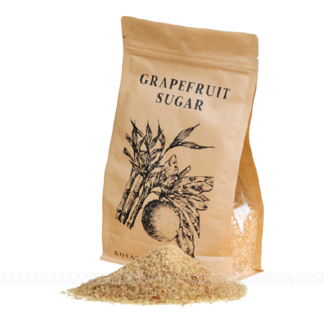 Botanica Brown Cane Sugar Grapefruit (Καστανή Ζάχαρη Από Ζαχαροκάλαμο Με Αποξηραμένο Γκρέιπφρουτ) 600gr