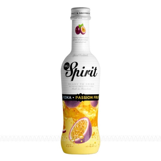 MG Spirit Vodka & Passion Fruit 275ml
