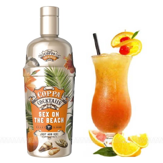 Coppa Cocktails Sex On The Beach 700ml σε Γυάλινο Shaker