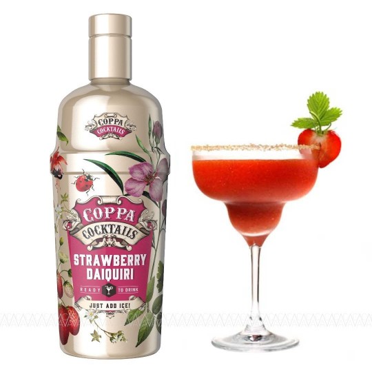 Coppa Cocktails Strawberry Daquiri 700ml σε Γυάλινο Shaker