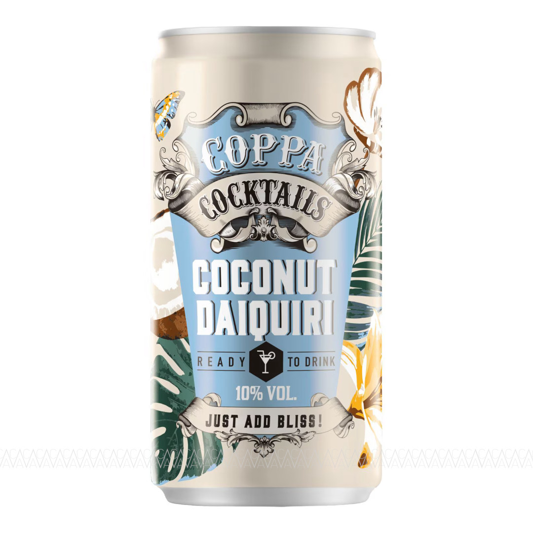 Coppa Cocktails Coconut Daiquiri Can 200ml RTD