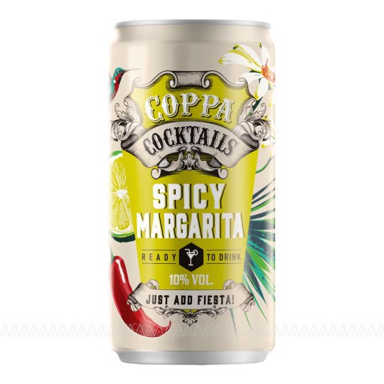 Coppa Cocktails Spicy Margarita Can 200ml RTD