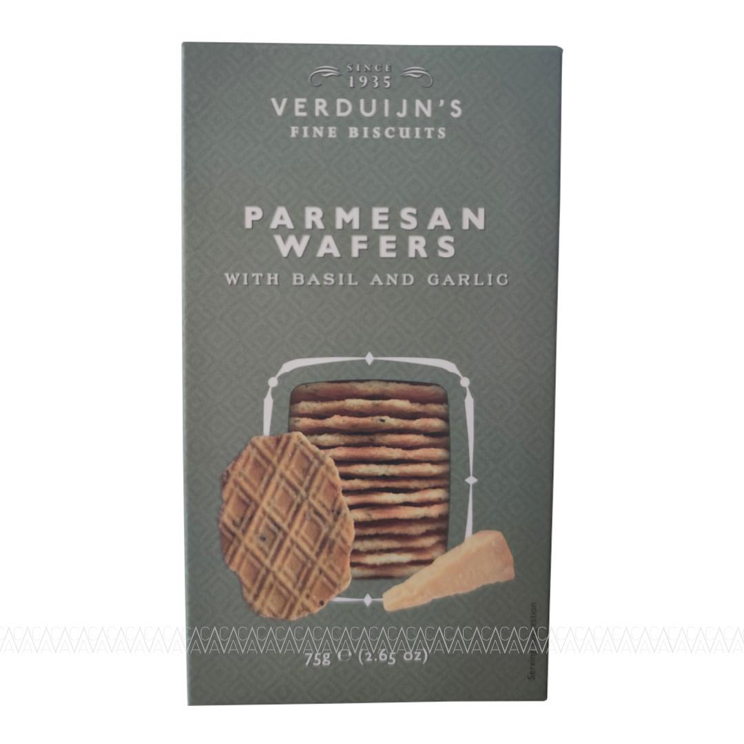 Verduijn's Wafers Παρμεζάνα με Βασιλικό & Σκόρδο 75g