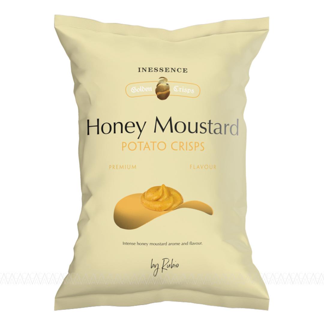 Inessence Golden Crisps Honey Mustard Πατατάκια με Μέλι & Μουστάρδα 125g