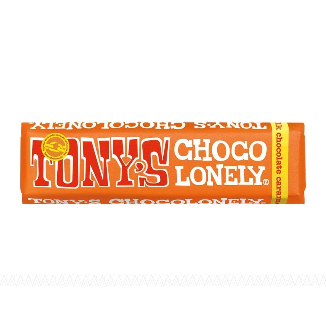 Tony's Chocolonely Σοκολάτα Γάλακτος με καραμέλα & θαλασσινό αλάτι 47g