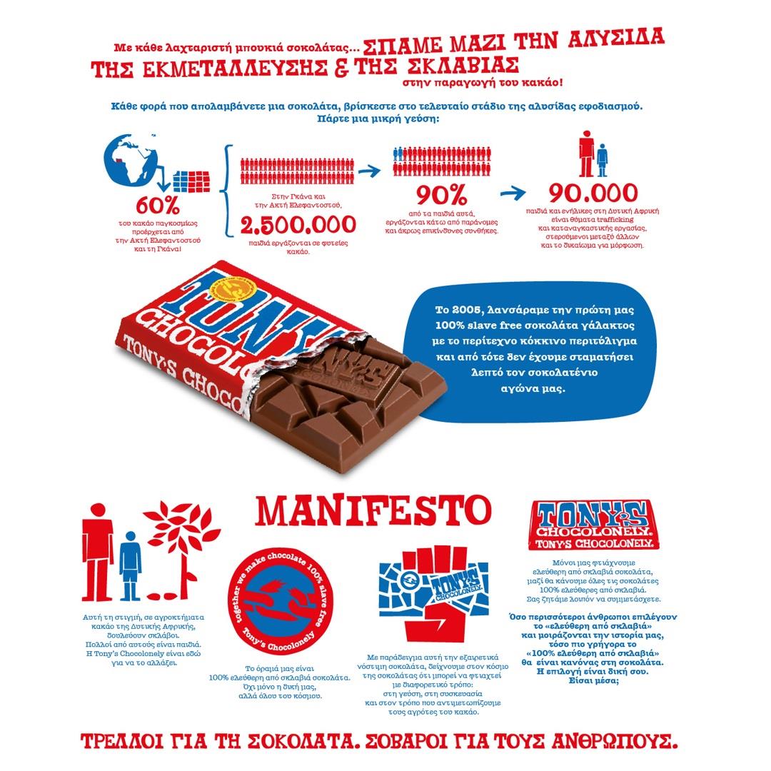 Tony's Chocolonely Σοκολάτα Γάλακτος Pretzel Toffee 180g